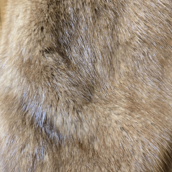 Vintage 100% Mink Heavy Weight Coat sz estimate Medium - Picture 4 of 10